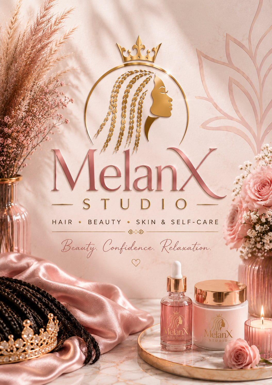 MelanXstudio — hair, beauty, skin & self-care